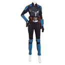 The Mando S2 Bo-Katan Kryze Outfits Cosplay Wig Helmet Shoes Full Set Halloween Carnival Suit Cosplay Costume