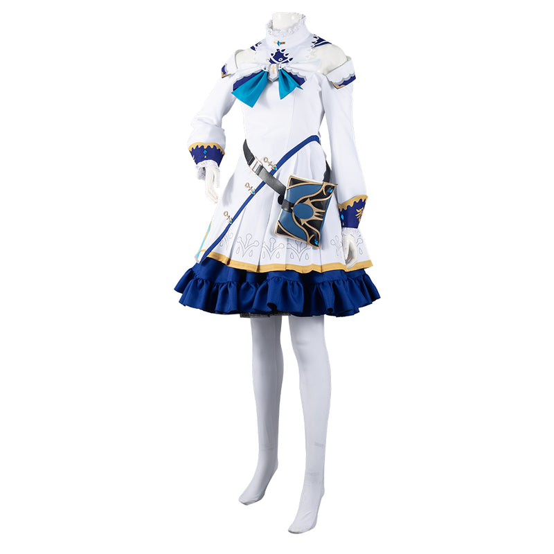 Genshin Impact Barbara Dress Outfits Halloween Carnival Suit Cosplay Costume