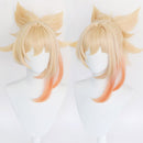 Genshin Impact Yoimiya Heat Resistant Synthetic Hair Carnival Halloween Party Props Cosplay Wig