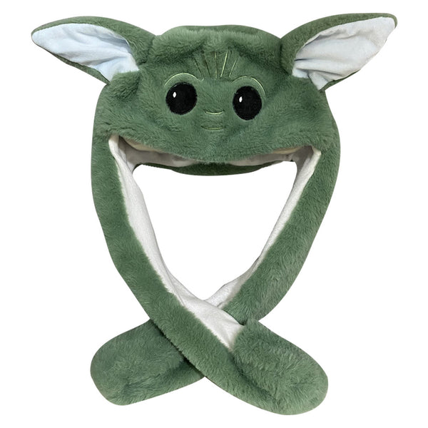Baby Yoda Green Plush Hat Halloween Party Costume Props