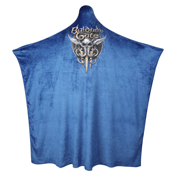 Baldur's Gate Game Blue Blankets Cosplay Accessories Halloween Carnival Props