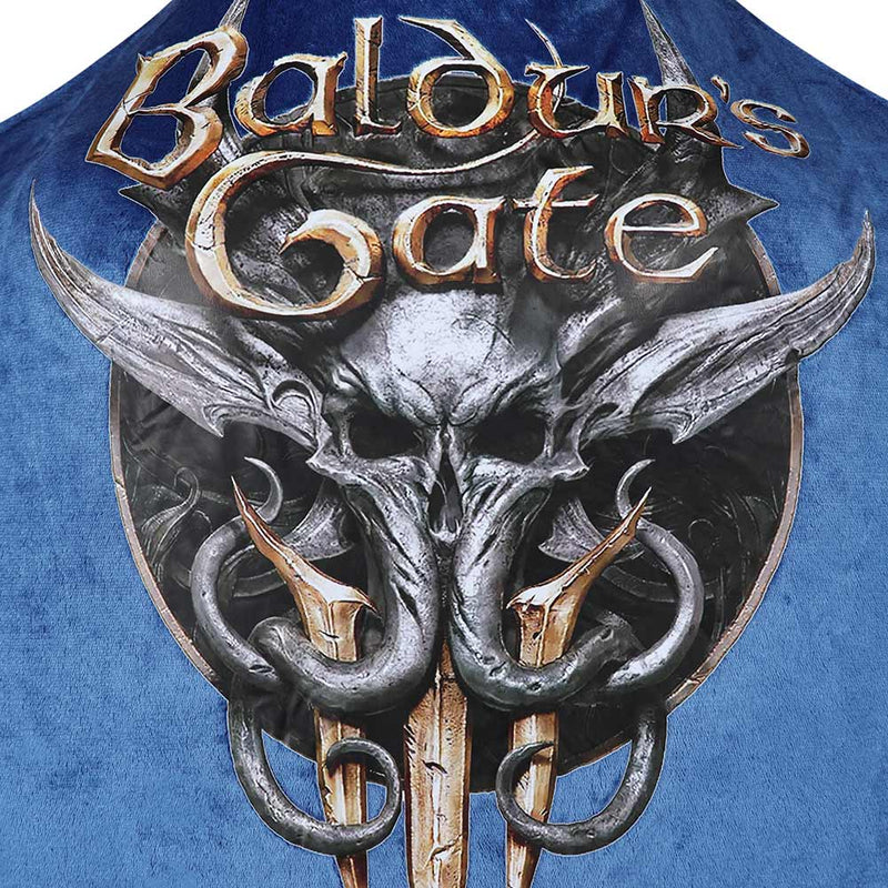 Baldur's Gate Game Blue Blankets Cosplay Accessories Halloween Carnival Props