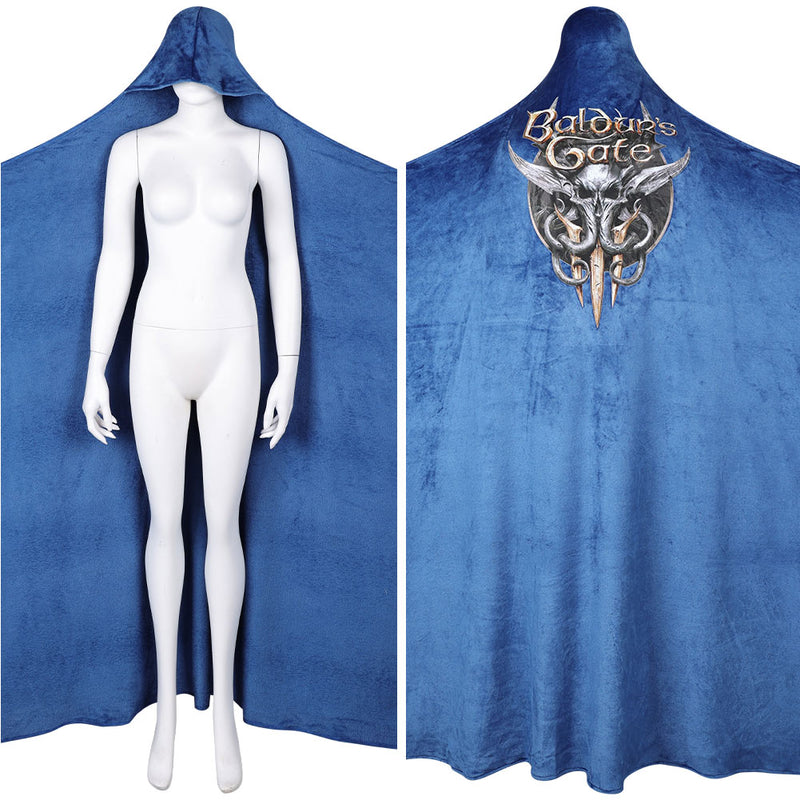 Baldur's Gate Game Blue Blankets Cosplay Accessories Halloween Carnival Props