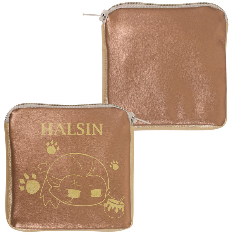 Baldur's Gate Game Halsin Printed Purse Coin Bag Party Carnival Halloween Cosplay Accessories