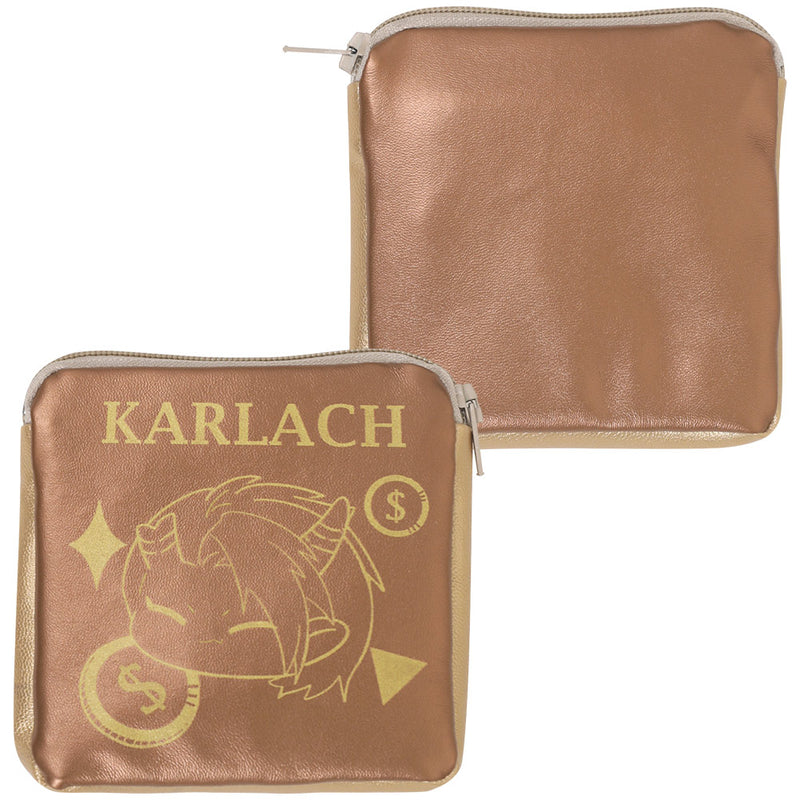 Baldur's Gate Game Karlach Printed Purse Coin Bag Party Carnival Halloween Cosplay Accessories