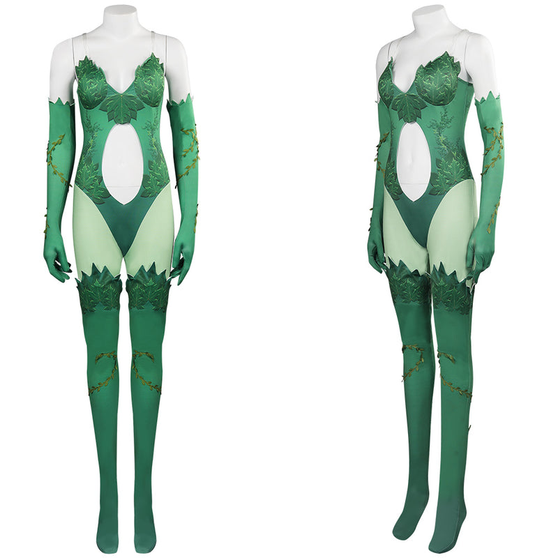 Batman Poison Ivy Green Women Jumpsuits Party Carnival Halloween Cosplay Costume Batman Poison Ivy Green Women Jumpsuits Party Carnival Halloween Cosplay Costume
