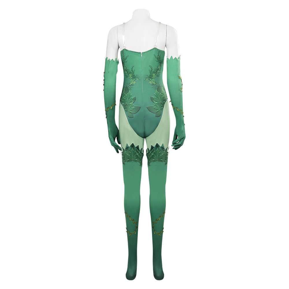 Batman Poison Ivy Green Women Jumpsuits Party Carnival Halloween Cosplay  Costume