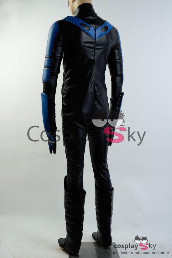 Batman: Arkham City Nightwing Richard John Dick Grayson Cosplay Costume