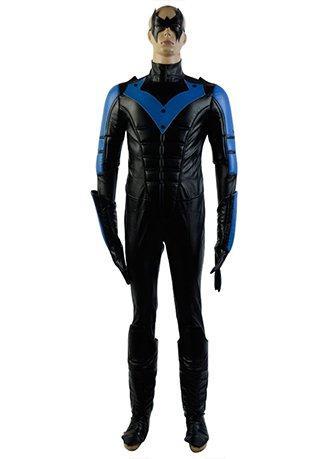 Batman: Arkham City Nightwing Richard John Dick Grayson Cosplay Costume