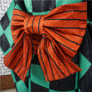Kamado Tanjirou Women Kimono Outfits Halloween Carnival Costume Cosplay Costume