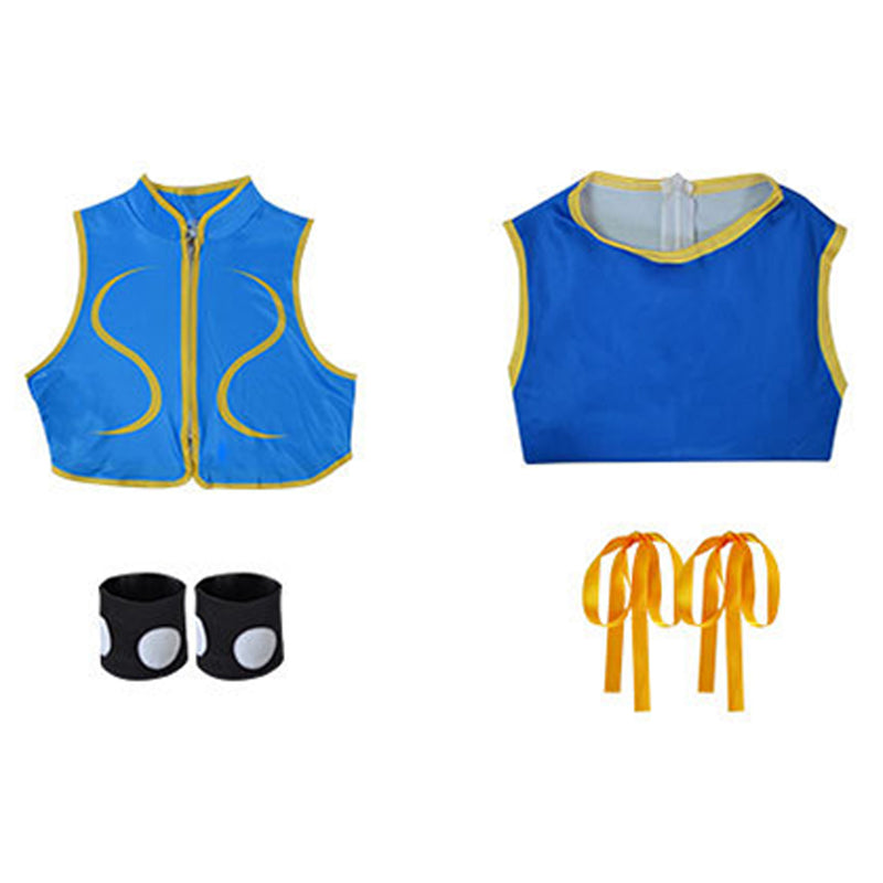 Street Fighter ZERO Chun LiCosplay Costume Outfits Halloween Carnival Party Disguise Suit