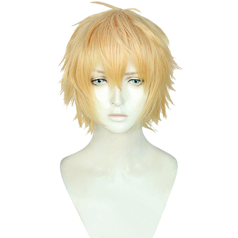Denji Heat Resistant Synthetic Hair Carnival Halloween Party Props Cosplay Wig