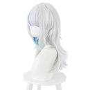 Hololive English VTuber Gawr Gura Heat Resistant Synthetic Hair Carnival Halloween Party Props Cosplay Wig