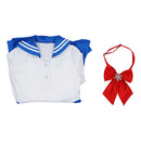 Sailor Moon Kids Girls Blue Dress Outfits Halloween Carnival Suit Cosplay Costume
