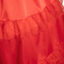 Beetlejuice Lydia Deetz Original Design Red Silks Sexy Adult Wedding Dress Party Carnival Halloween Cosplay Costume