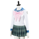 Danganronpa 3 SAYAKA MAIZONO Women Uniform Dress Outfit Halloween Carnival Costume Cosplay Costume