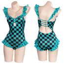 Kamado Tanjirou Swimwear Outfits Halloween Carnival Suit Cosplay Costume