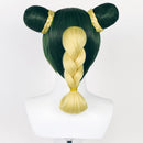 Green Hair Wig Carnival Halloween Party Props Cosplay Wig