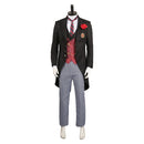 Black Butler Anime Edgar Redmond Black Outfit Party Carnival Halloween Cosplay Costume