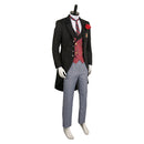 Black Butler Anime Edgar Redmond Black Outfit Party Carnival Halloween Cosplay Costume