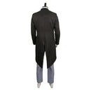 Black Butler Anime Lawrence Bluewer Black Outfit Party Carnival Halloween Cosplay Costume
