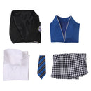 Black Butler Anime Lawrence Bluewer Black Outfit Party Carnival Halloween Cosplay Costume
