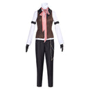 Black Butler Anime Ronald Knox Red Outfit Party Carnival Halloween Cosplay Costume