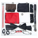 Black Butler Anime Ronald Knox Red Outfit Party Carnival Halloween Cosplay Costume