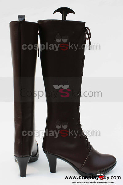 Black Butler Grell Cosplay Boots Shoes