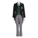 Black Butler: Public School Arc 2024 Anime Herman Greenhill Black Uniform Party Carnival Halloween Cosplay Costume