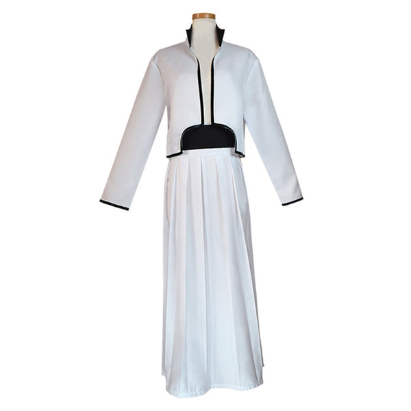 Bleach Grimmjow Jaegerjaques Woman White Coat Skirt Belt Outfits Halloween Cosplay Costume