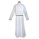 Bleach Grimmjow Jaegerjaques Woman White Coat Skirt Belt Outfits Halloween Cosplay Costume