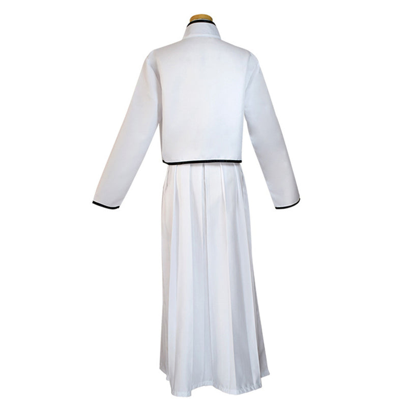 Bleach Grimmjow Jaegerjaques Woman White Coat Skirt Belt Outfits Halloween Cosplay Costume