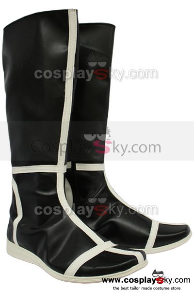 Black Cosplay Boots Custom-Made