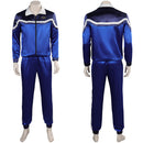 Blue Beetle Mr.Reyes Fashion Collocation Blue Complete Set Adult Party Carnival Halloween Cosplay Costume