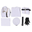 Blue Lock Anime Seishiro Nagi White Outfit Party Carnival Halloween Cosplay Costume