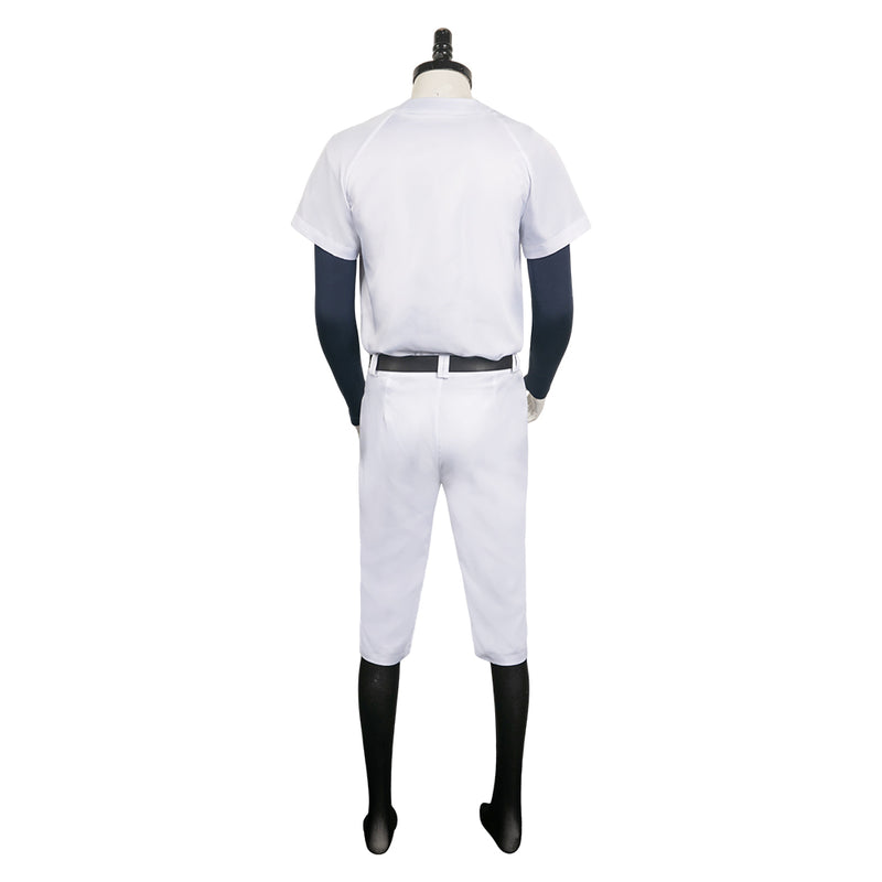 Boukyaku Battery Anime Kiyomine Haruka White Uniform Party Carnival Halloween Cosplay Costume