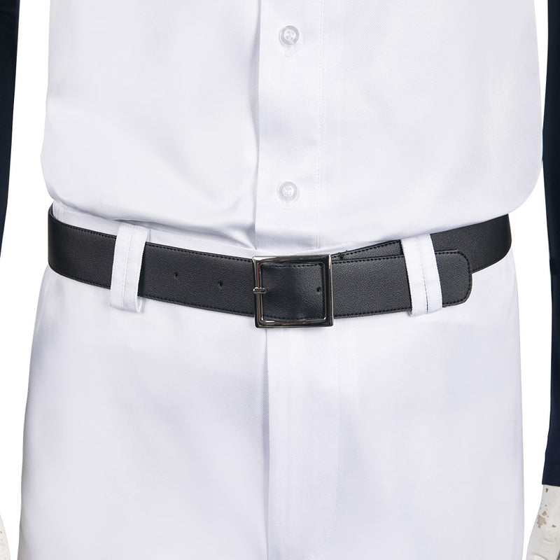 Boukyaku Battery Anime Kiyomine Haruka White Uniform Party Carnival Halloween Cosplay Costume