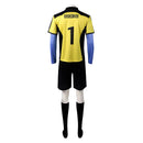 BLUE LOCK Gagamaru Gin Cosplay Costume Halloween Carnival Party Disguise Suit