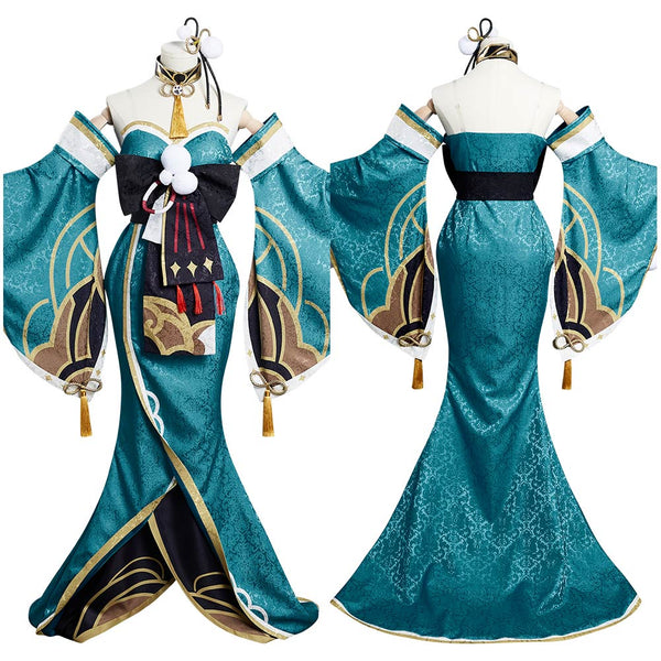 Genshin Impact Ms Hina/Gorou Outfits Halloween Carnival Suit Cosplay Costume