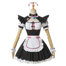 Nekopara Chocola Vanilla Women Sexy Cat Maid Servant Dress Cosplay Costume