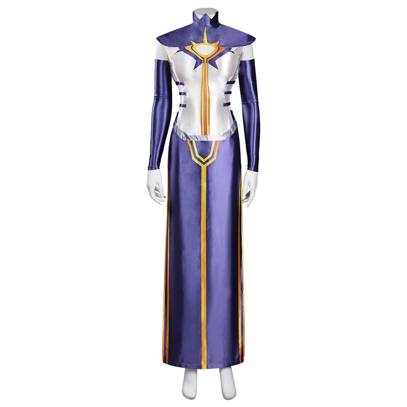 Arcane: League of Legends Mel Juvenile Outfits Halloween Carnival Suit Cosplay Costume