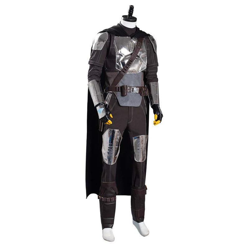 The Mando S2 Beskar Armor Coat Uniform Outfits Halloween Carnival Suit Cosplay Costume