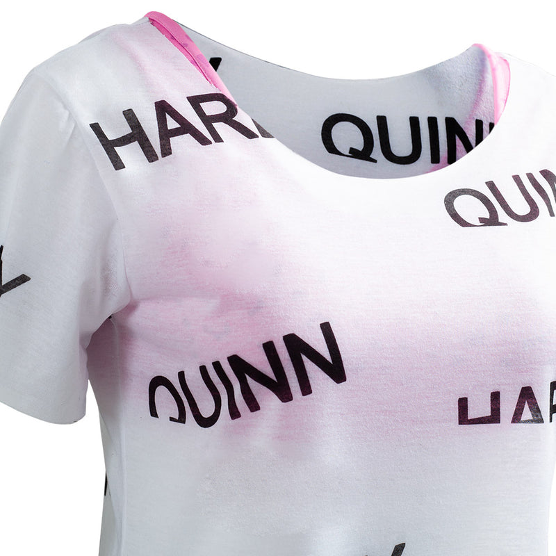 Birds of Prey Harley Quinn Underwear T-shirt Cosplay Costume