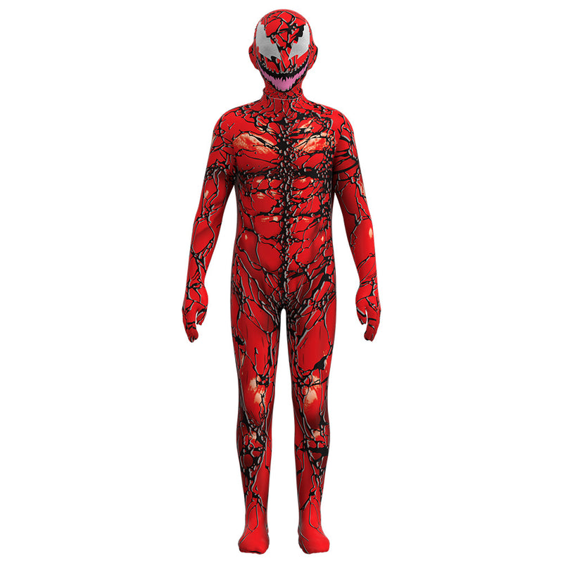 Venom: Let There Be Carnage Carnage Kids Children Halloween 2021 Cosplay Costume