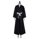 Men Black Japanese Kimono Outfits Halloween Carnival Suit Cosplay Costume