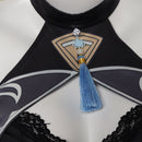 Genshin Impact Yelan Swimsuit Cosplay Costume Halloween Carnival Party Disguise Suit