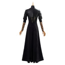The Witcher Yennefer Party Black Long Dress Cosplay Costume