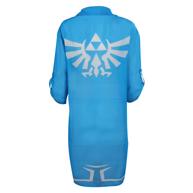 The Legend of Zelda Beach Cover up Swimsuit Kimono Cosplay Costume Halloween Carnival Suit