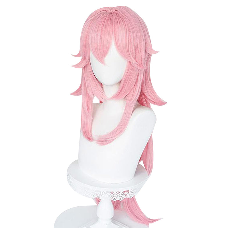 Genshin Impact - Yae Miko Heat Resistant Synthetic Hair Carnival Halloween Party Props Cosplay Wig